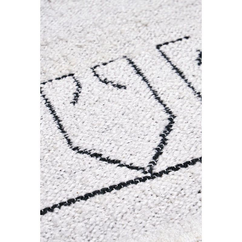 Vintage Look Recycled P.E.T Hand Loomed Indoor / Outdoor Area Rug, Small