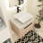 Evalena 23.62'' Single Bathroom Vanity with Ceramic Top