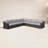 Saffi Wicker Fully Assembled 6 - Person Seating Group with Cushions-1343740979
