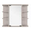 Armoire à pharmacie moderne, six tablettes extérieures - H 19,99 po x l 7,79 po x P 23,93 po-94239242