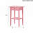 Dalton Nightstand-End Table with One Drawer Pink-36312675