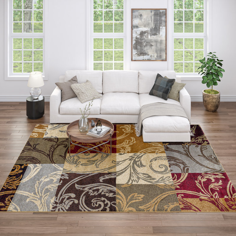 Tapis floral Carias, Rectangle 8 pi x 11 pi