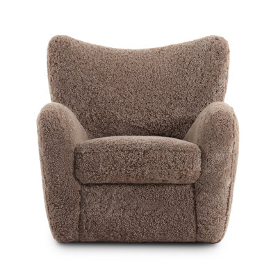Amelie Chair-Beige Shearling