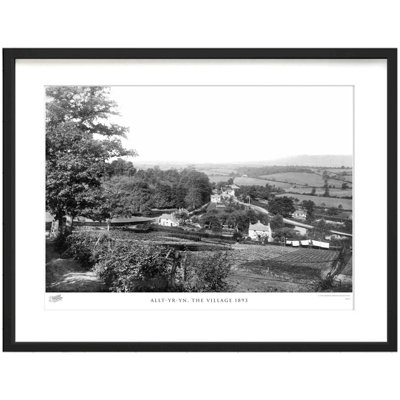 Allt Yr Yn, the Village 1893 1 Piece Single Picture Frame Wall Art