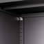 Armoire de rangement robuste pour outils en métal avec roulettes - Armoire de rangement pour outils pour le garage, le bureau et la maison, noir