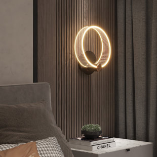 Gorgon Iron LED Flush Mounted Sconce