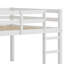Lit mezzanine en bois avec échelle-2062081763