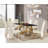 White Leather dining chairs-1602195997