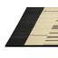 Tapis noir/beige contemporain-1174604745