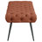 Ella Upholstered Tufted Bench Metal Legs Rust-1868059417-1868059399