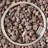 32" Patio 40,000 BTU Round Iron Propane Fire Pit, Dark Grey (Tank Cover Not Included)