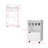 Bar Cart, Living Room, White-945559967