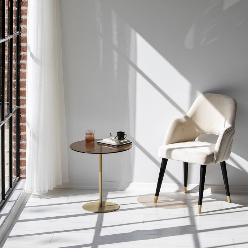 Siyan End Table, Bronze, Bronze