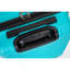 Valise légère 20 ", roulettes, turquoise