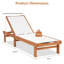 200cm Long Single Chaise
