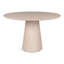 Modern Brazilian Burdon Wooden Top Round Dining Table-1551637689
