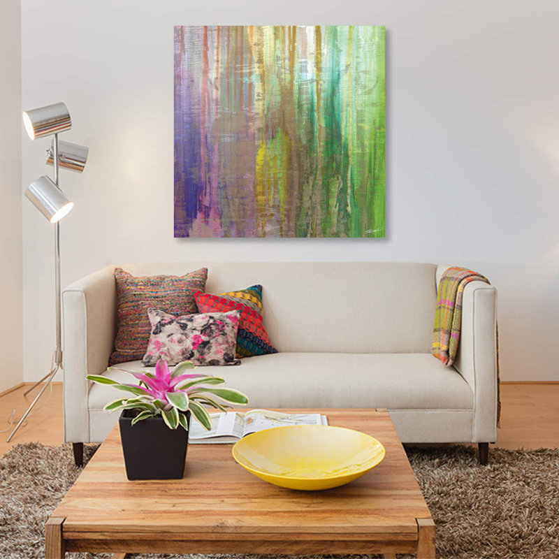 « rushes iv », impression sur toile, H 48 po x l 48 po x P 1,5 po