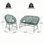 Ensemble de conversation extérieur pour balcon, jardin, terrasse-27343790