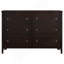 Ensemble de chambre avec très grand lit 5 pièces Pocatello Cappuccino-1667653109