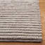 Tapis ivoire / brun foncé fait à la main Cleodora-1540955317
