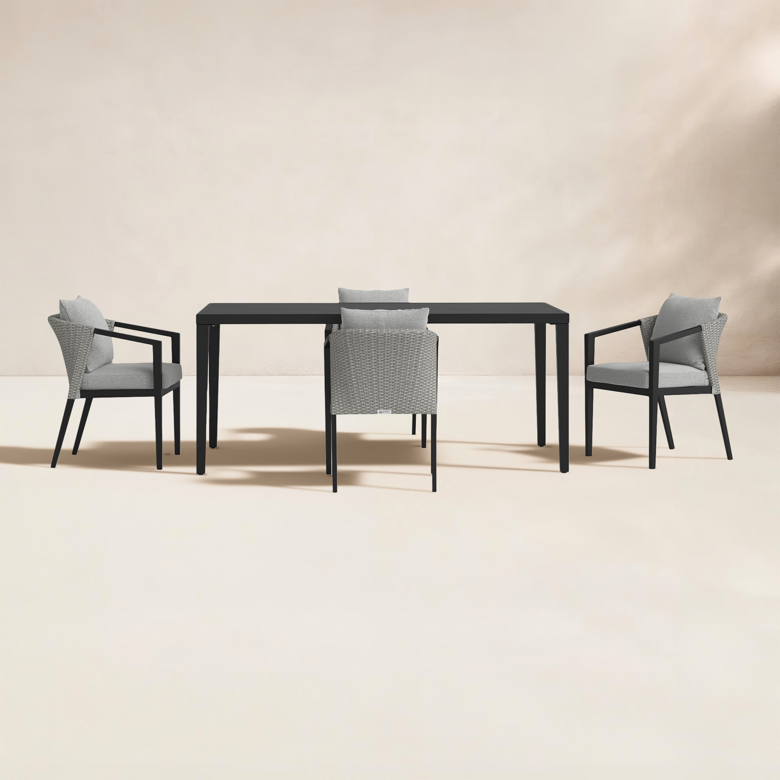 Abalone 70" Patio Dining Set