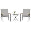 Happel Square 3 Piece Bistro Set-71483662