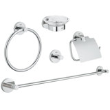 Essentials 5 - Piece Bathroom Hardware Set