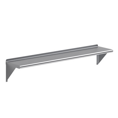 Stainless Steel Wall Mount Shelf