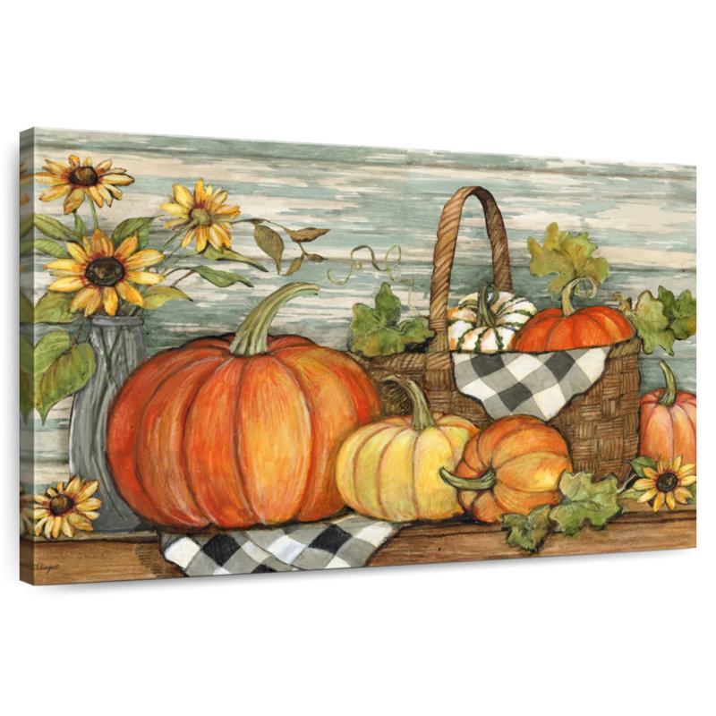 Yarlin Fall Harvest, 34" H x 51" W