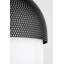 Nyack - 1 Light Wall Sconce - Polished Nickel/Black Finish-501892313