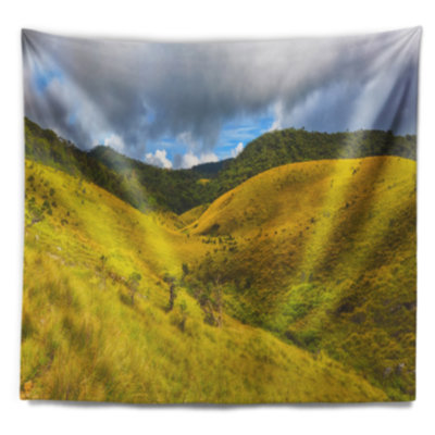 Tapisserie horton plains the landscape green everywhere