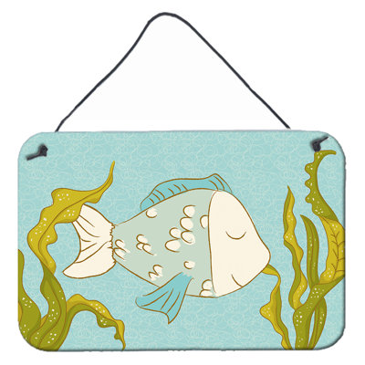 Décoration murale « fishing hanging » prints