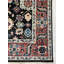 Tapis rectangulaires multicolores modernes en laine nouée à la main de style oriental moderne et élégant-638472796