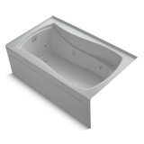 Mariposa® 60" x 36" Alcove in Whirlpool Acrylic Bathtub with Heater