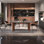 French retro modern dining table