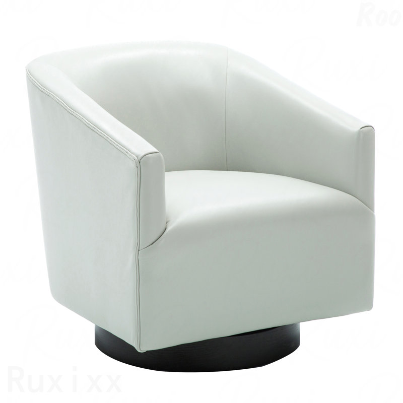 Fonction rotative en bois gris pour chaise de patio, Gris