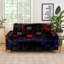 Housse pour canapé extensible 3D / noir / rouge / bleu Modern-1974368883-1977169235