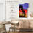 Alvord Palm Tree Sunset Illustration-108592709