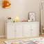 Armoire de cuisine avec portes doubles et tablettes réglables