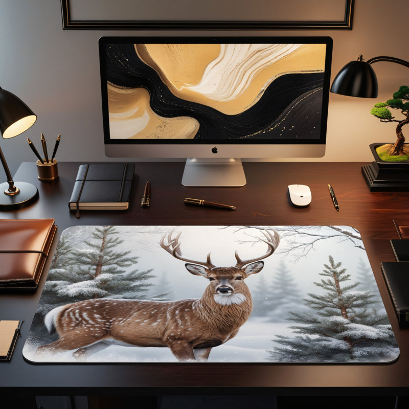 Polyester Desk Pad, 31.5x15.5
