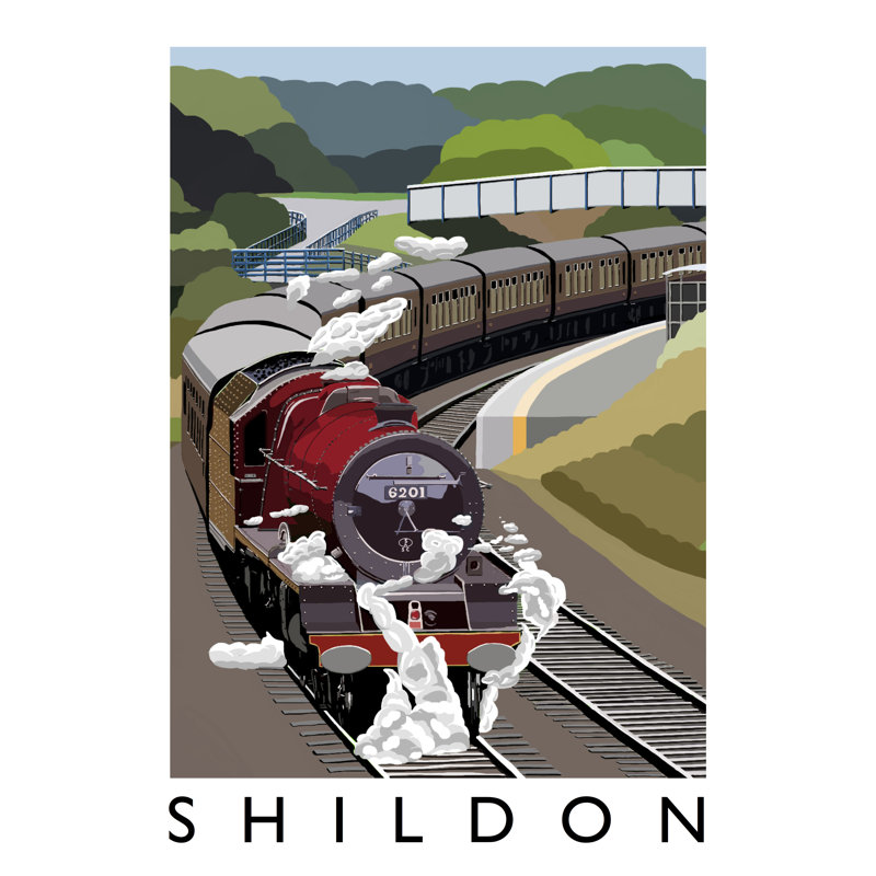 'Shildon' by Richard O'Neil - Print, No Frame, 40 cm H x 30 cm W x 1 cm D