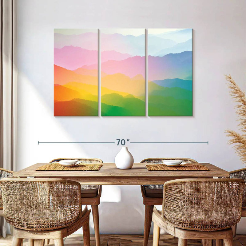 Alvord Rainbow Mountains, H 36 po x l 57 po