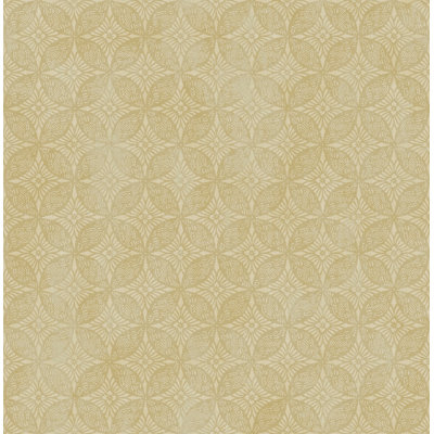  Papier peint à motif de médaillon non tissé brun clair Designs