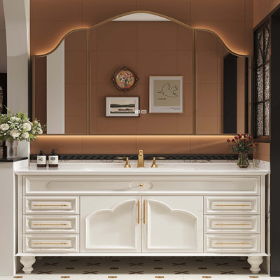 Armoire de salle de bain moderne de style français