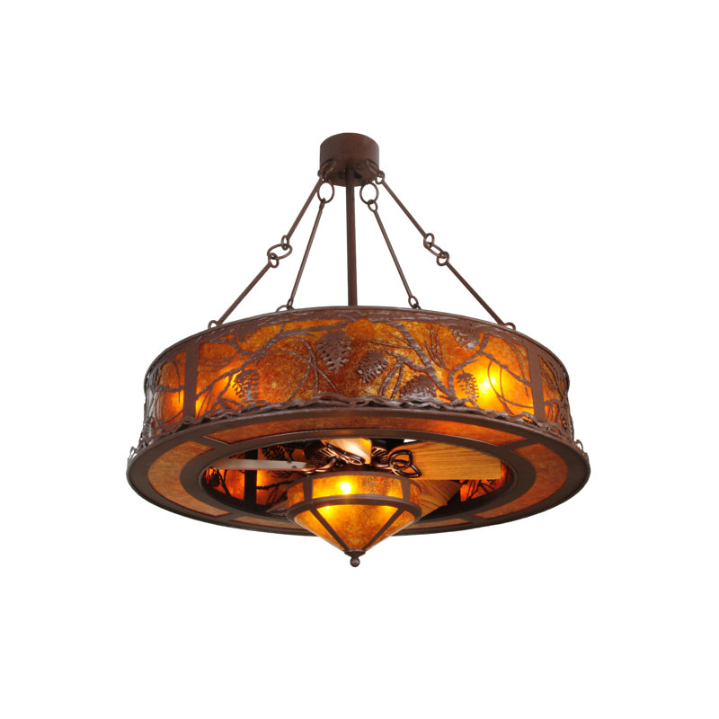 44 po de large avec des lumières murmures Chandel-Air