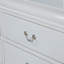 Table de chevet pour chambre à coucher 1 tiroir Louis Philip 1Pc-938171143