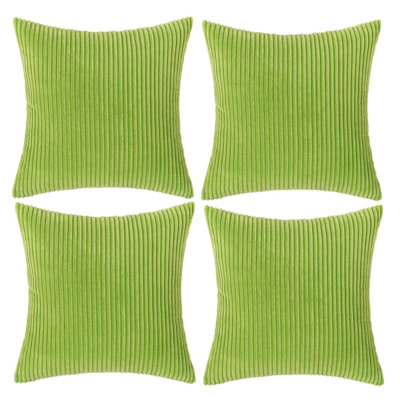 Housse de coussin à rayures