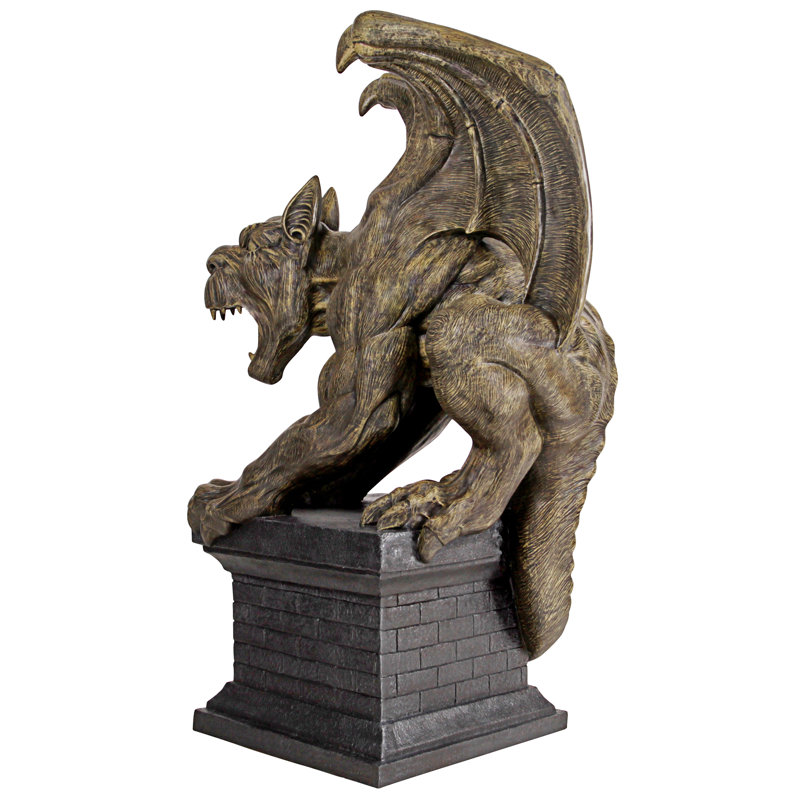 Cathedral Gothic Chimera Gargoyle Statue