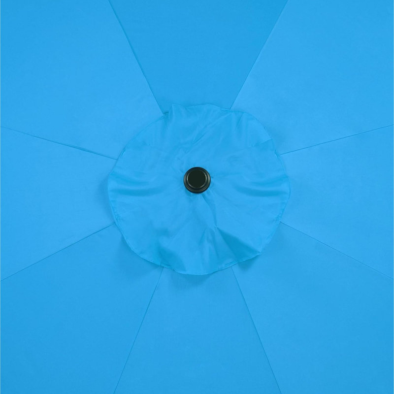Parasol de marché de 102,8 po avec manivelle Halpert Halpert