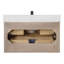 Ensemble de meuble-lavabo simple 36 po avec plateau Cristo-1364460229